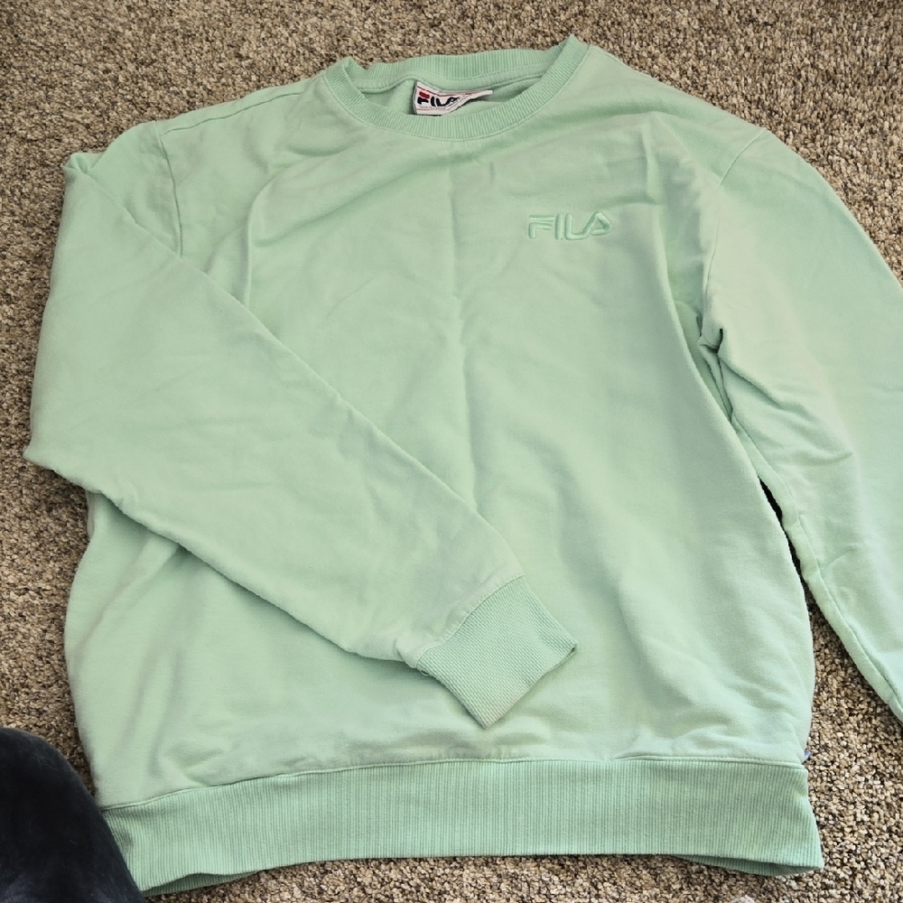 Fila Green Crewneck Sweater
